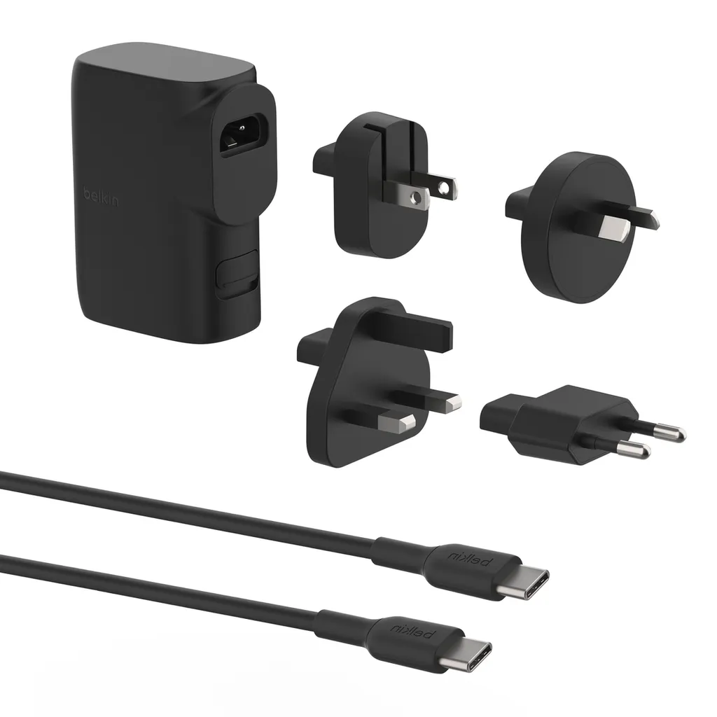 Chargeur de voyage hybride Belkin avec batterie intégrée pour mobile