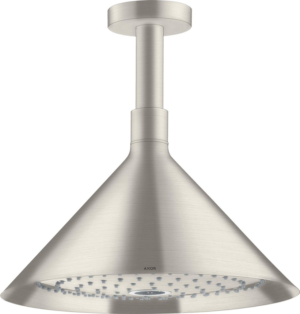 hansgrohe AXOR Starck ShowerSelect 240 2-jet Kopfbrause mit Deckenanschluss, 26022800