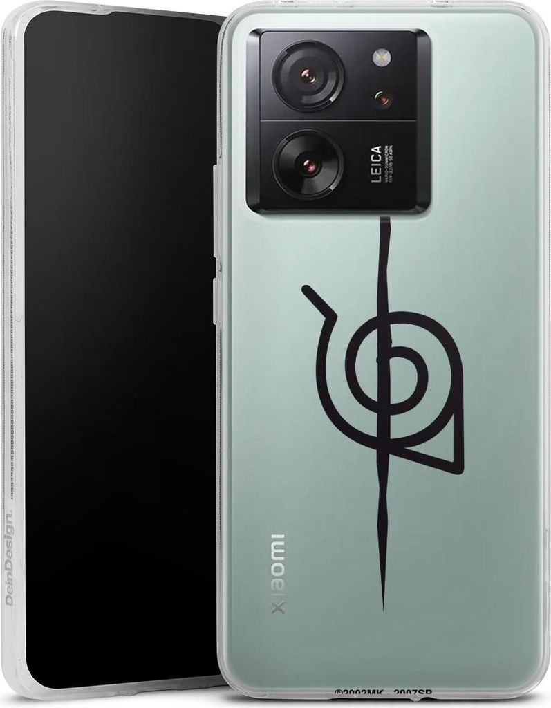DeinDesign Handyhülle für Xiaomi 13T Pro Silikon Hülle Case Smartphone Schutzhülle Naruto Shippuden Sasuke Konoha