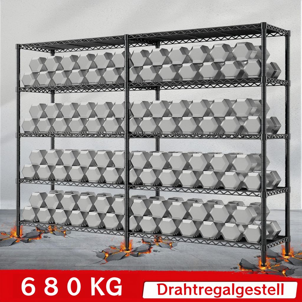 Étagère pivotante standard à 5 niveaux, étagère pour Image du produit 