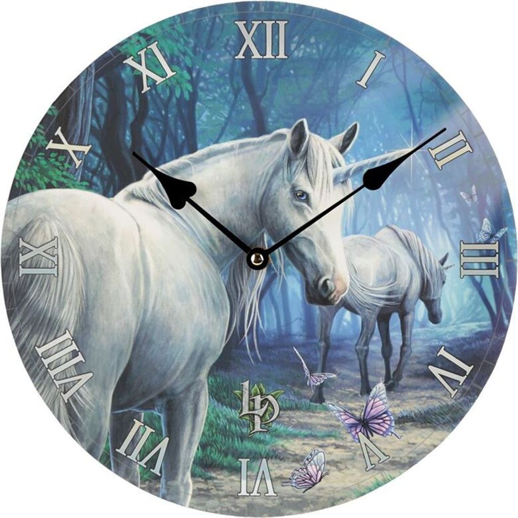 Lisa Parker Die Reise nach Hause Einhorn Picture Clock