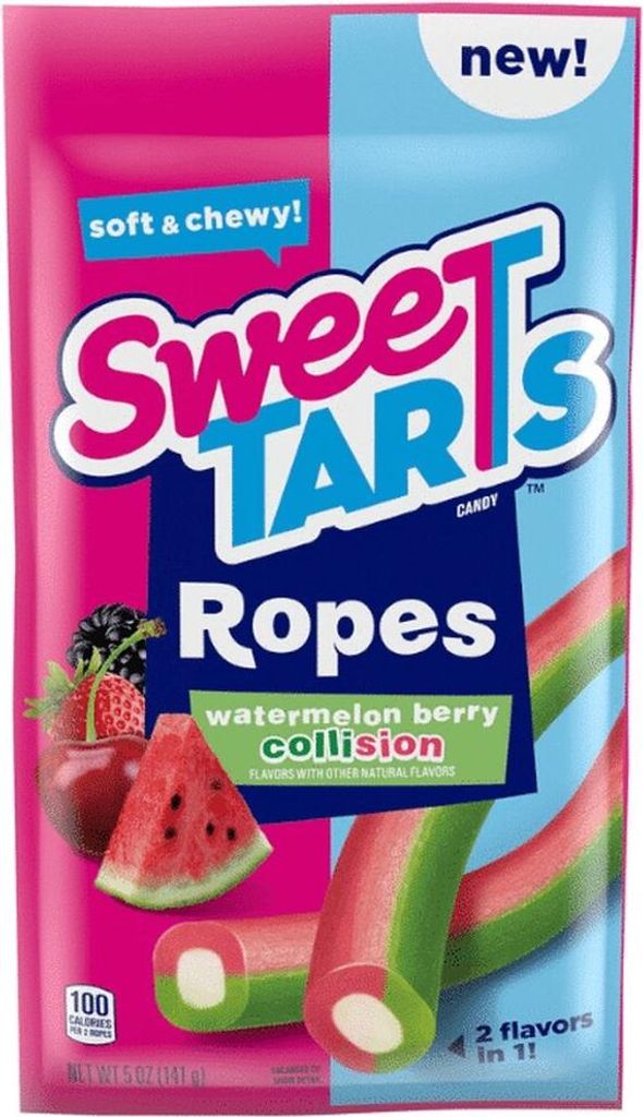 Sweetarts Ropes Watermelon Berry Collision 141g Produktbild 