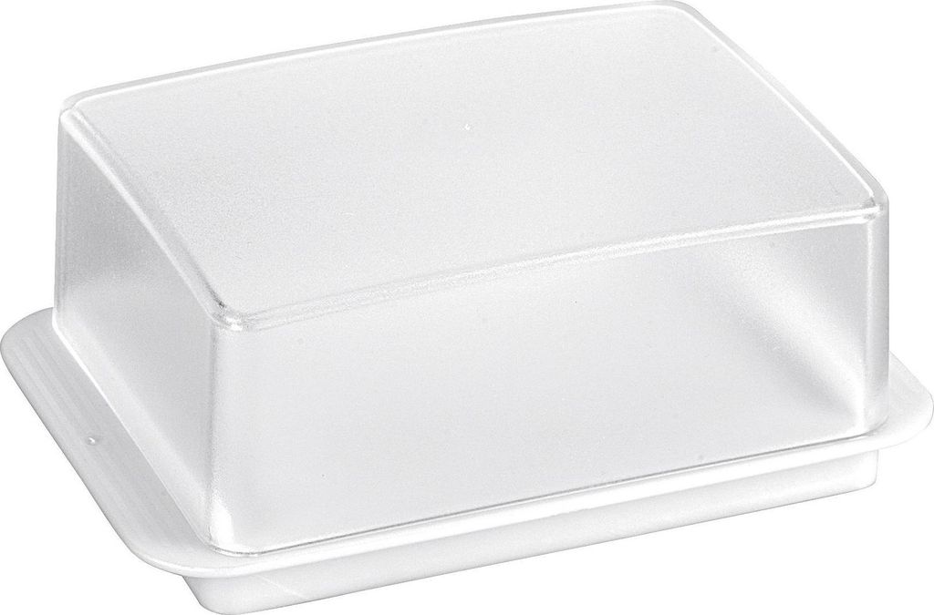 HANSI-Siebert BUTTERBOX, Rechteckig, Transparent, Weiß Produktbild 