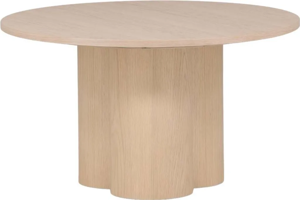 Table basse Olivia beige 80x80 cm : gagnez de la place avec élégance