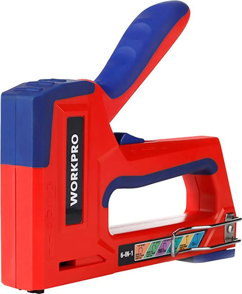 WORKPRO Professional 6-in-1 Graffatrice Manuale | Ideale per DIY