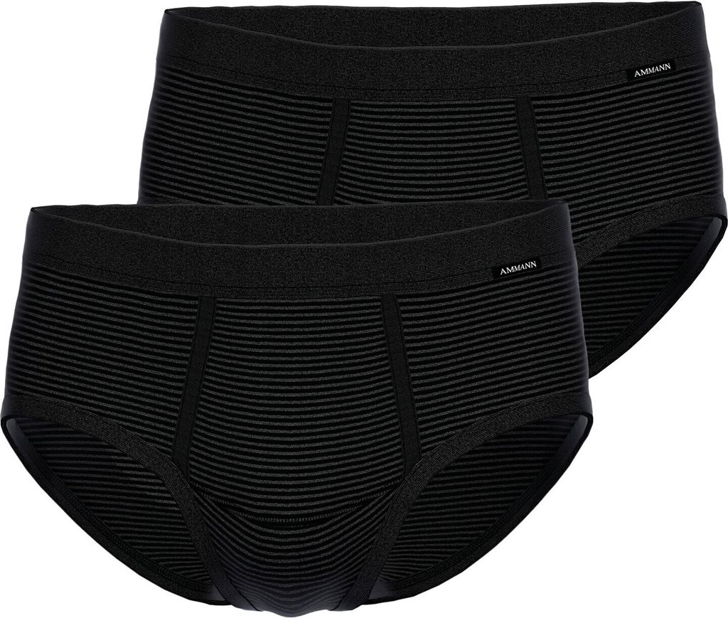 2er Pack AMMANN Herren Slip Brief Classic