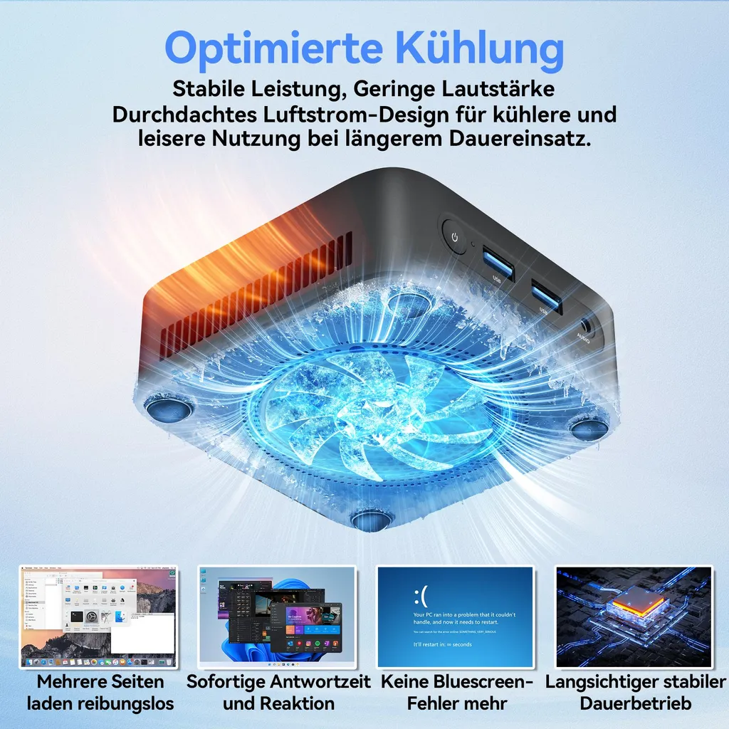Mini-PC Compact Blackview MP50 : Finissez-en avec l'encombrement du Bureau - 5
