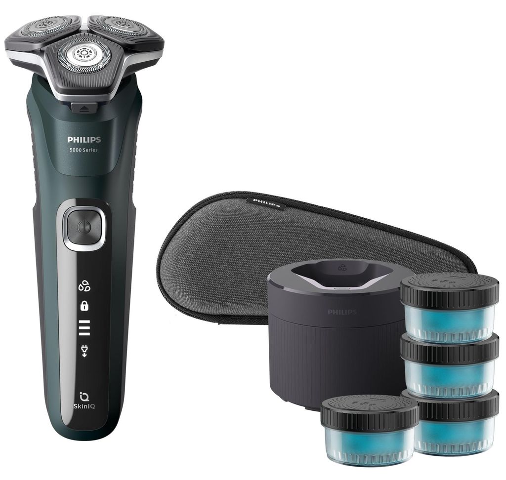 Philips SHAVER Series 5000 S5884/69 Elektrischer Nass- und Produktbild 