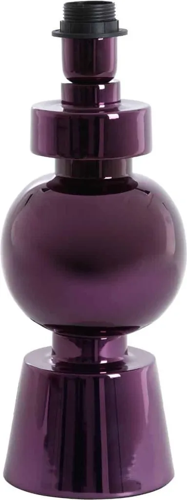 Lampe de Chevet Violette Bodiosa Light & Living en Métal Diamètre 15 cm