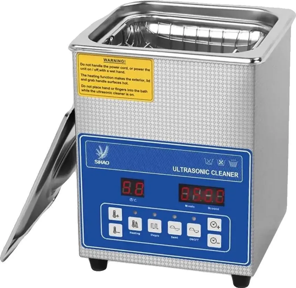 Nettoyeur à ultrasons chauffant 2 L, solution réglable et performante