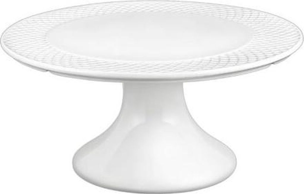 Wilmax Tortenständer 30,5x10 cm Weiß Porzellan WL-880101704/A
