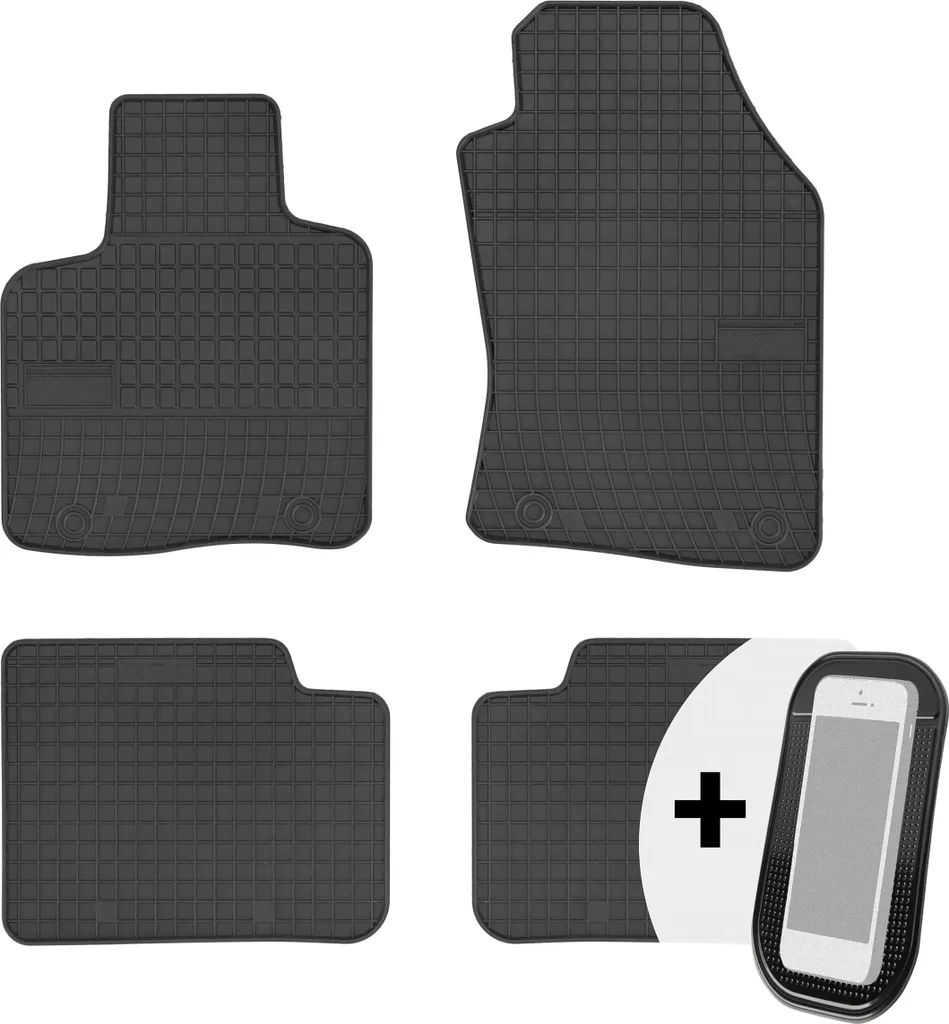 Set Tappeti Auto Gomma Lancia Ypsilon 2012+ | Design Su Misura 4 Pezzi