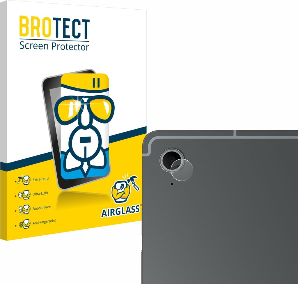 BROTECT Schutzglas für Samsung Galaxy Tab S10 FE (NUR Kameraschutz) Schutzfolie Panzer Folie Glas Display Schutz klar