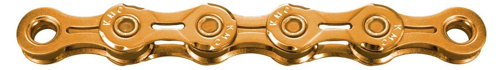 Grandinė KMC X10EL Ti-N Gold 10-speed 114-links Image du produit 