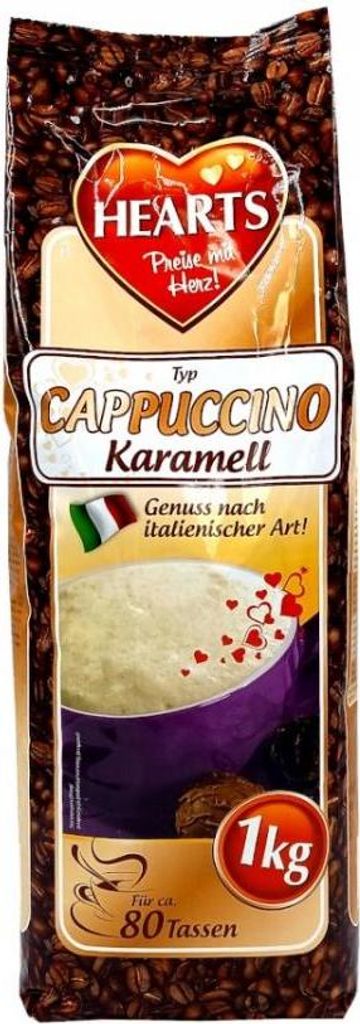 Herzen 1Kg Cappuccino Karmel /10 (4021155122252) Produktbild 