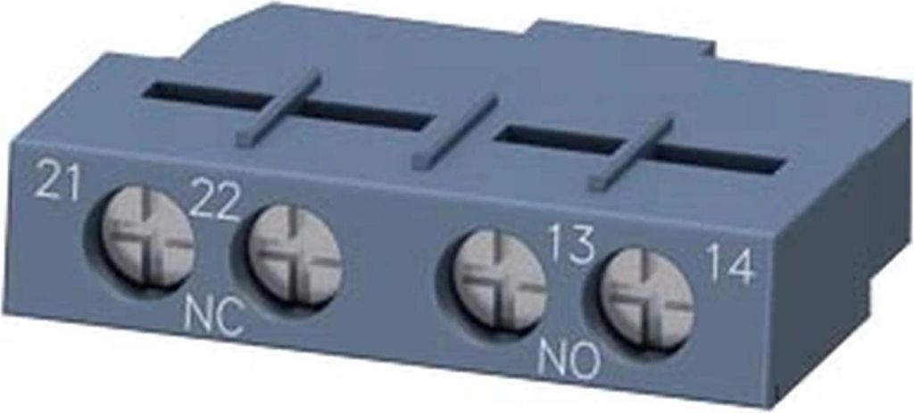 Siemens Hilfsschalter, querliegend, 1S+1Ö, für Leistungsschalter S00/S0, 1 Stk.