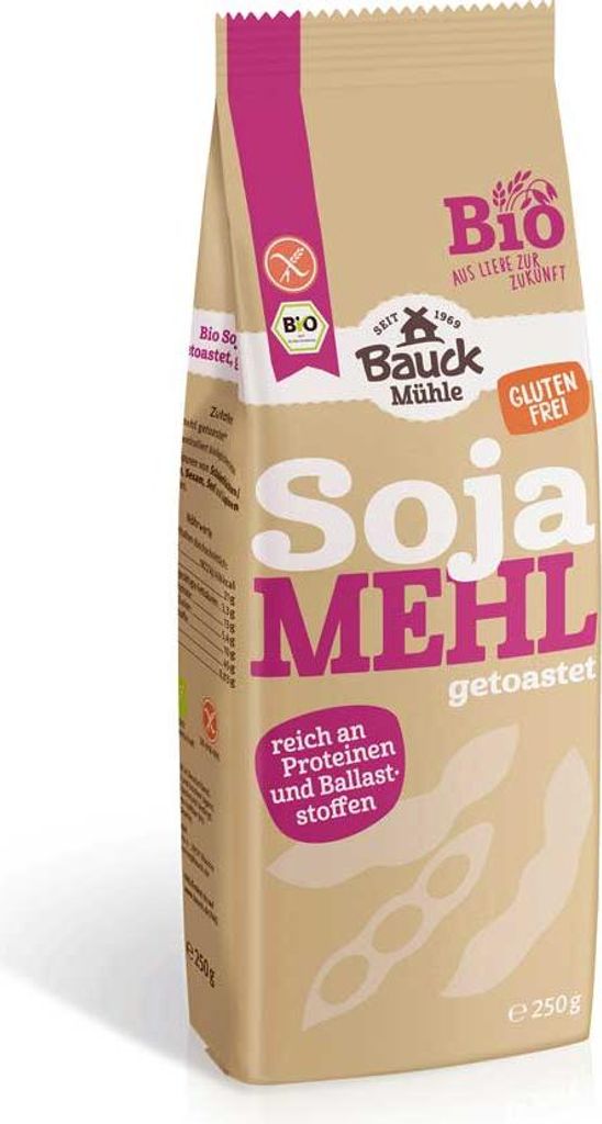Bauck Mühle Sojamehl  250g Produktbild 
