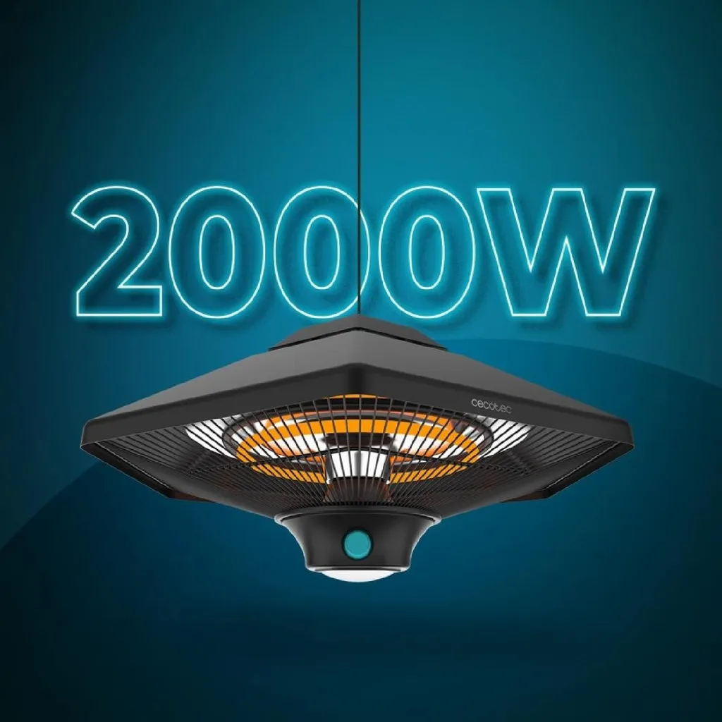 Offerta Cecotec ReadyWarm 2000 Power Ceiling | Riscaldatore Top 2000W - 4
