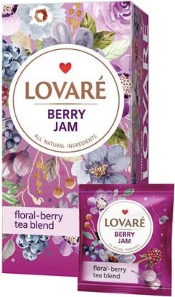 Lovare Tee "Beerenmarmeladen Tee" 24*1,5g Produktbild 
