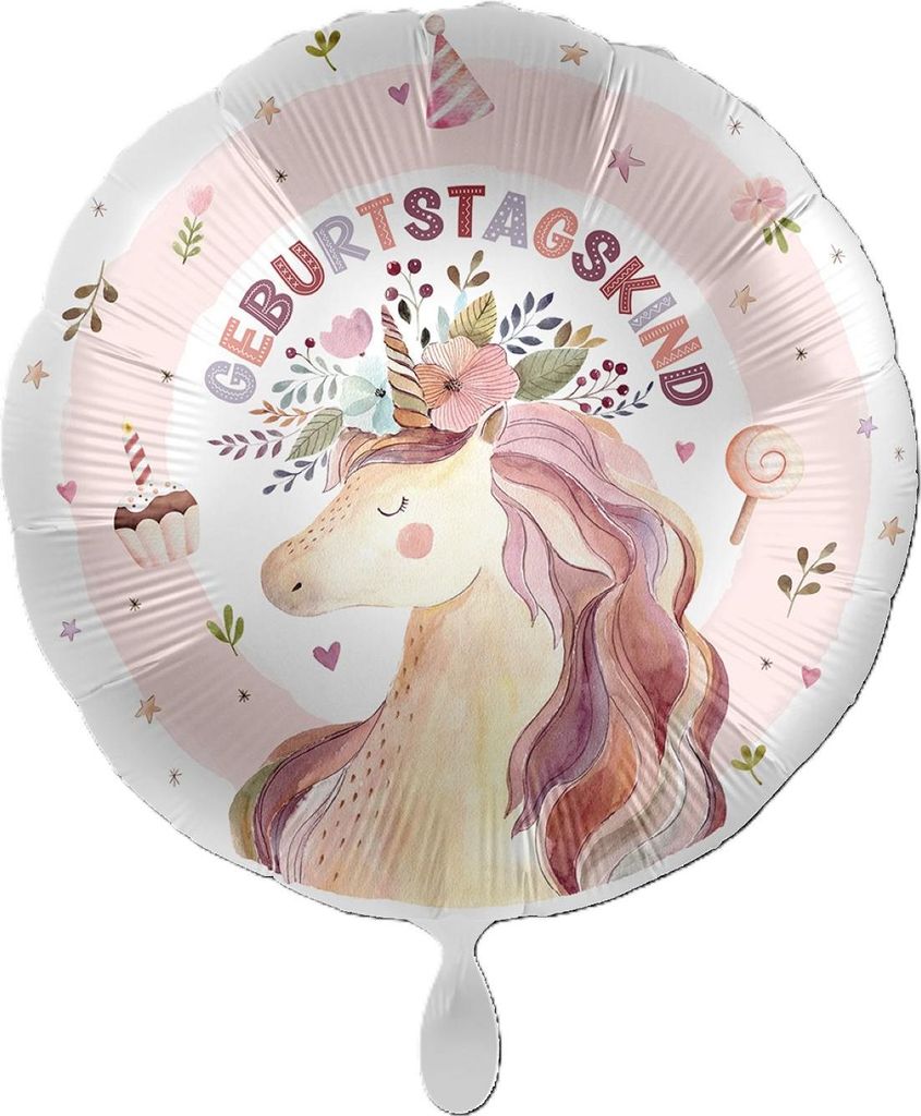18"/Ø43cm Folienballon "Geburtstagskind"