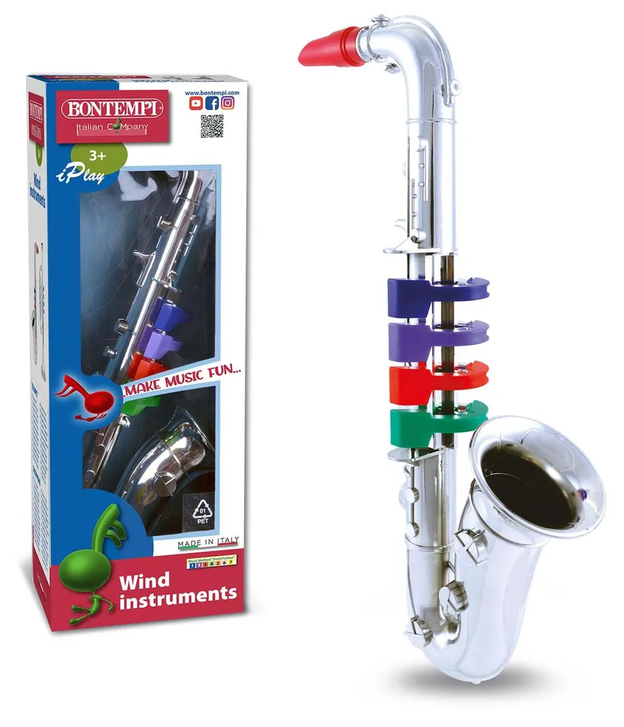 Saxophone d'Éveil Musical pour Enfant Idéal pour Découvrir le Rythme Bleu - 4