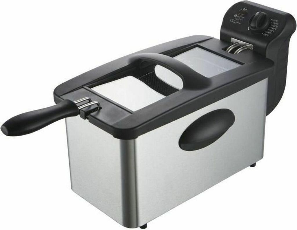 Continental Edison Heißluftfritteuse Edison Grau 2000 W 3 L