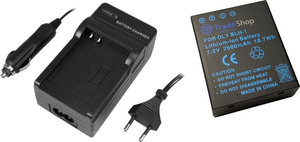 2in1 Set: Hochleistungs Li-Ion Akku ersetzt Panasonic DMW-BLJ31 DMW-BLJ31E + Ladegerät Ladestation für Panasonic Lumix S1 S1R S1H DC-S1 DC-S1R DC...