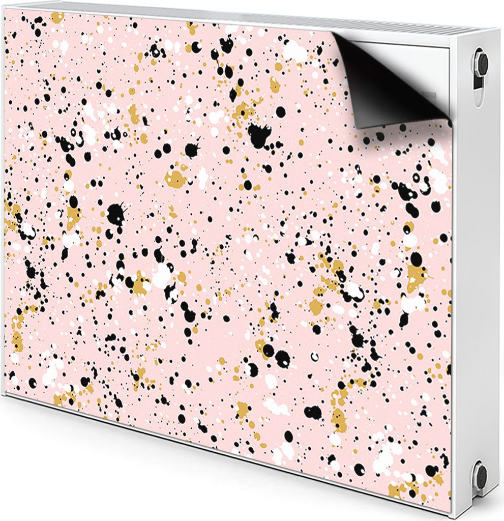 Magnet Verkleidung Abdeckung Heizkörperabdeckung Heizkörperabdeckung 90x60 cm - Flecken mit Farben