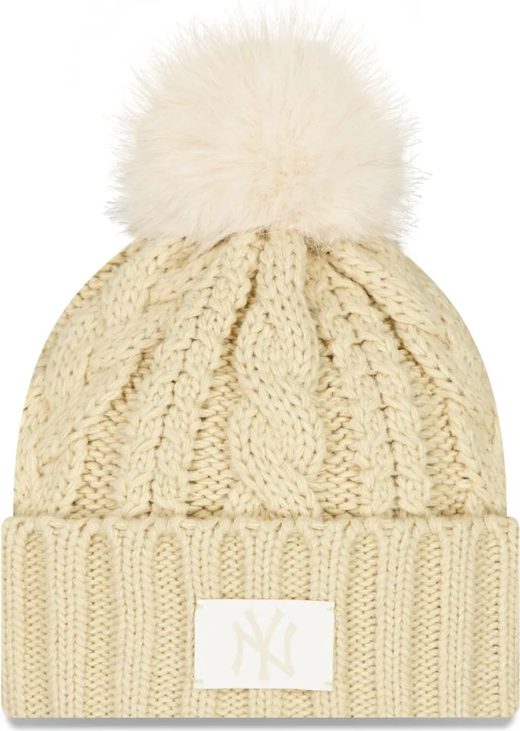 Bonnet New Era NY Yankees CABLE KNIT : Fini le Froid aux Oreilles !