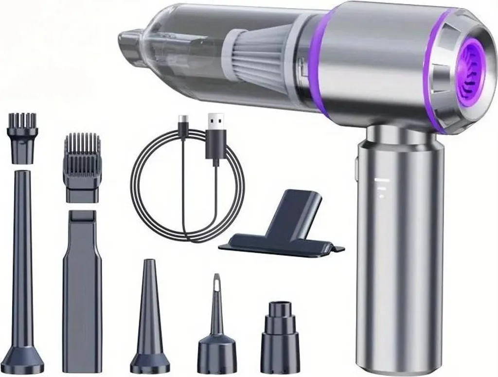 OFFERTA Aspirapolvere Portatile Senza Fili Viola Potenza Incredibile