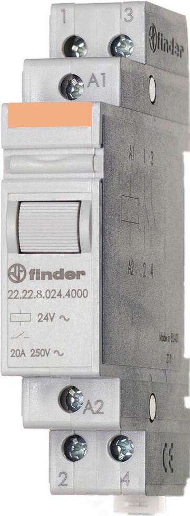 Finder Installations-Relais 22.22.8.230.4000 2S 20A 230VAC Produktbild 