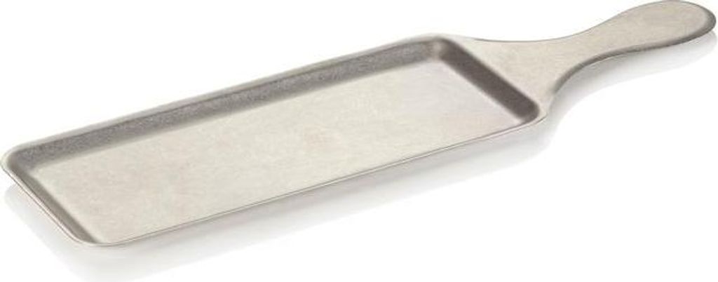 4x Serviertablett STEEL & STYLE HERITAGE, 43 x 11,5 x 1 cm, Chromnickelstahl 18/8