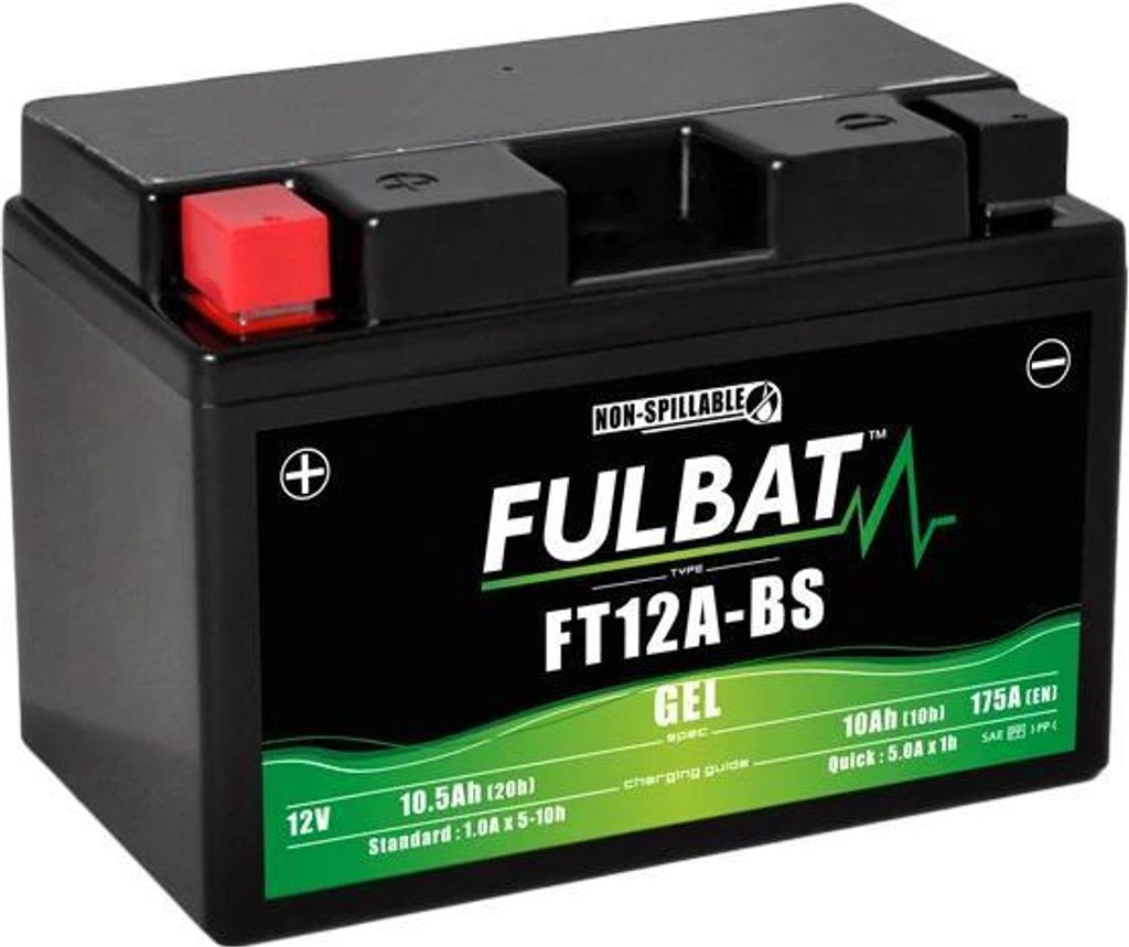 FULBAT FT12A-BS 12V 10Ah 175A (YT12A-BS) 150x88x105mm L+ Obrázok produktu 