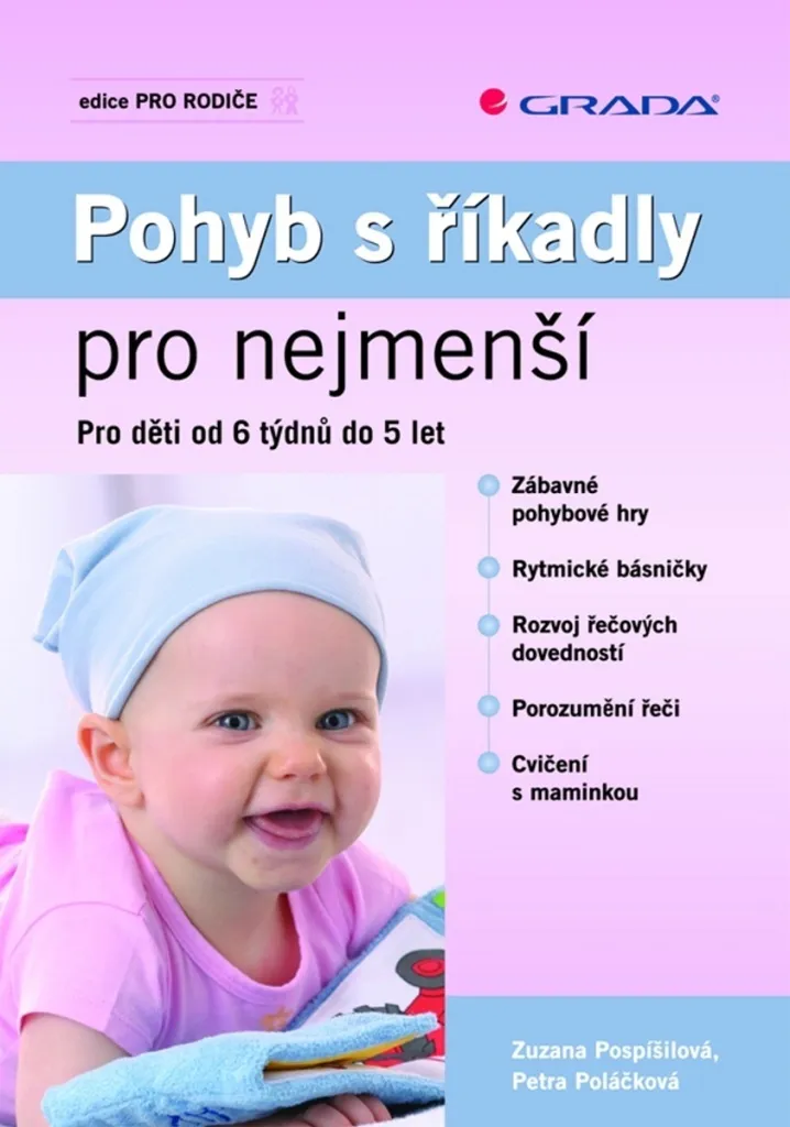 Livre de motricité bébé et comptines : Pohyb s říkadly par Pospíšilová
