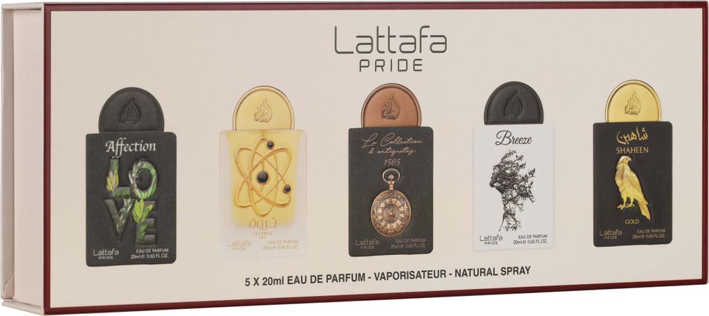 Lattafa Pride/No. 01 Giftset Collection Eau de Parfum 5x20 Produktbild 
