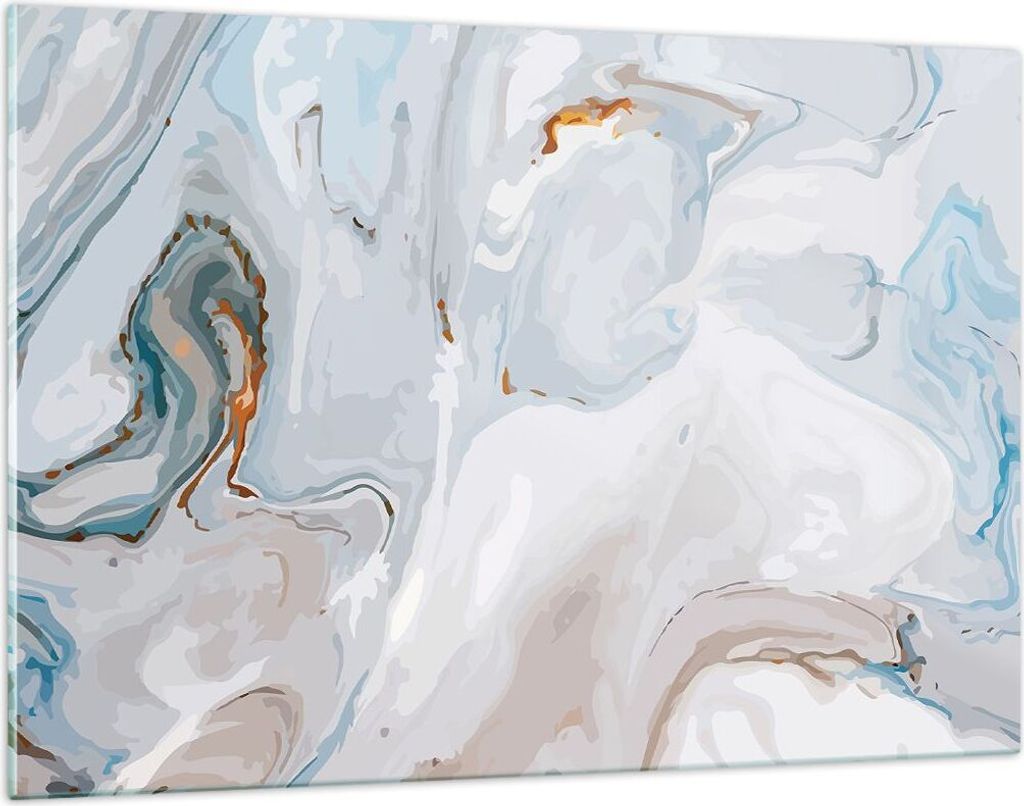 Bilder auf glas - Abstraktion modern - 120x80cm - Glasbilder - Wandbilder - Kunstdruck - zum Aufhängen bereit - Wanddekoration aus Glas - Glas Bil...