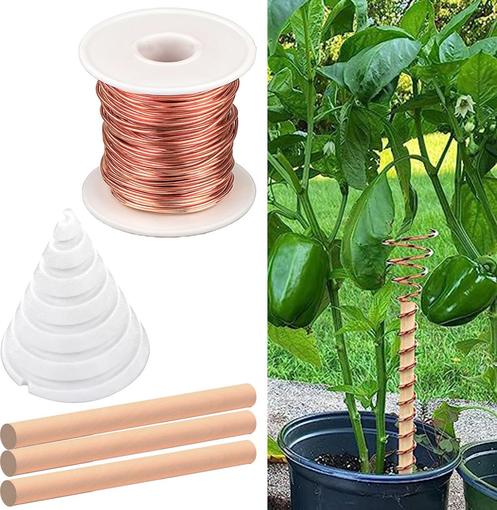 Kupfergitterrolle 5 Zoll X 10 Fuß - Doppelschichtiges Gewebe Für Garten Und Haus