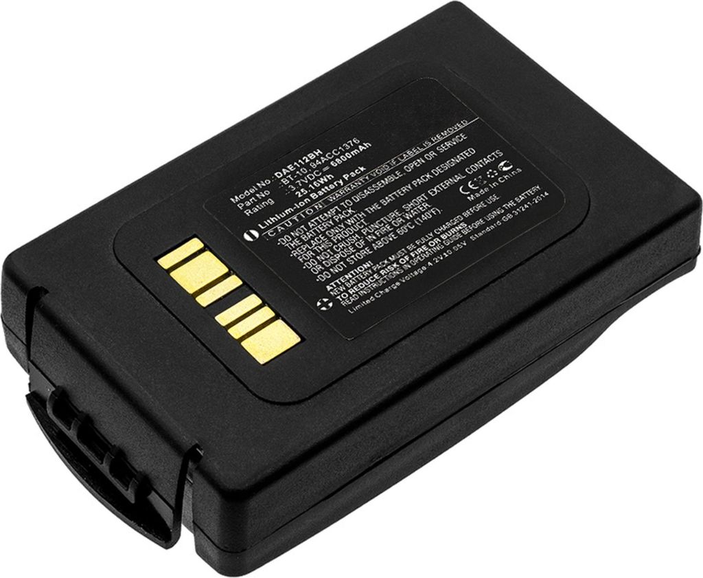 CELLONIC 1x Akku für Barcode Scanner Kompatibel mit Datalogic Elf, 94ACC0112 - (6800mAh, 3.7V)