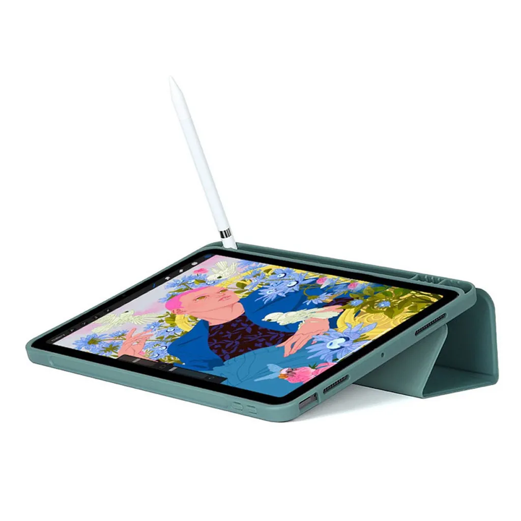 Custodia Smart Con Auto Sleep/wake Per IPad Air 3 E Pro 10.5 (A2152, A1701, A2123, A1709) – Nera, In Similpelle