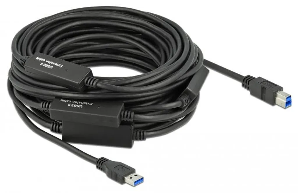 Câble Actif USB 3.2 20m : Évitez les Pertes de Signal à Distance