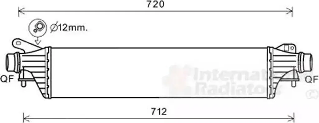 Réparer Turbo OPEL Corsa E - Intercooler VAN WEZEL 37004662 (LLK)