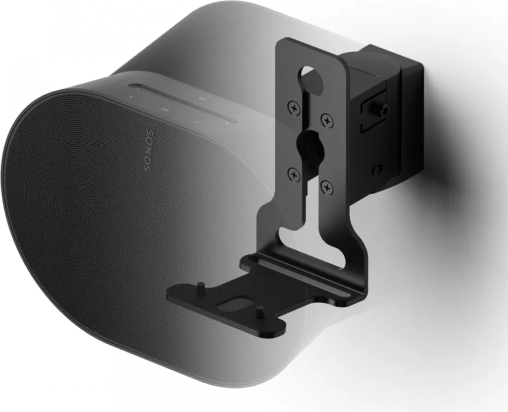 Support mural orientable et inclinable pour Sonos Era 300 Noir Flexson