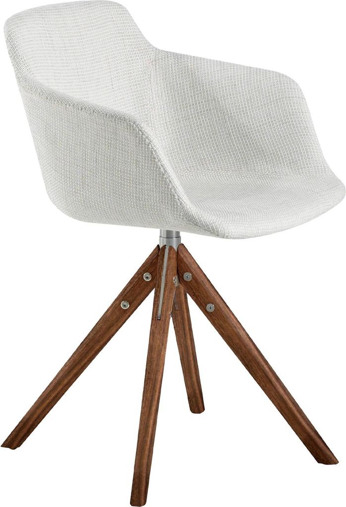 Angel Cerdá Drehstuhl Stoff beige 4059