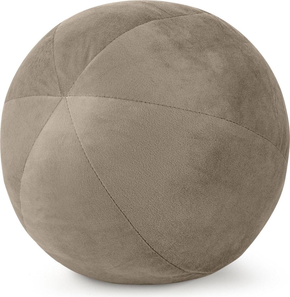 Coussin décoratif GAJA 4 beige foncé 24 Rond beige foncé Image du produit 