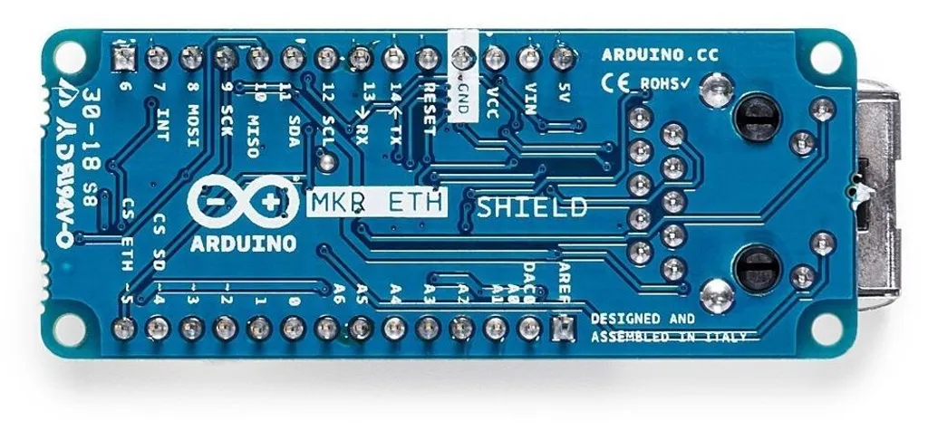 Shield Arduino MKR ETH pour corriger les pannes Wi-Fi de vos projets