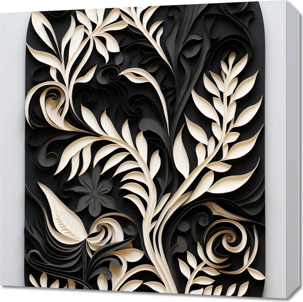 Bild 60x60cm Komplexe Symmetrie