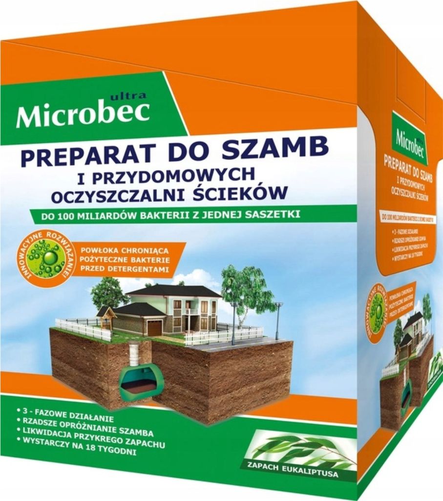 MICROBEC ULTRA Klärgrubenpräparat 25G EUKALYPTUS - BR Produktbild 