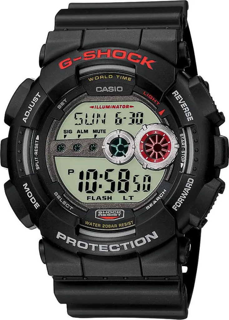 Casio G-Shock GD-100-1A Review: Robustezza e Batteria 7 Anni
