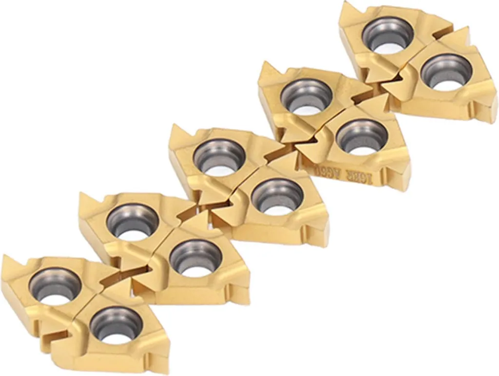 10 Inserts à Filetage Extérieur en Carbure avec Boîte de Rangement - 6