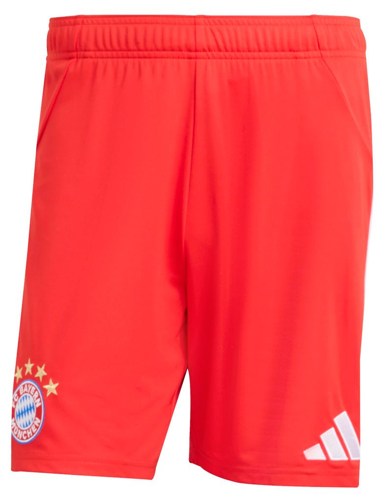 adidas FC Bayern München 25/26 Heimshorts - Rot/Weiß Rot/Weiß L
